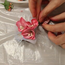 Фото з майстер-класу із виготовлення магніту « Розквіт краси », Ліна Вадіс