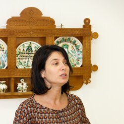 Світлана Долеско на відкритті виставки « У вінку нев'янучих традицій », 20 червня 2017 р.