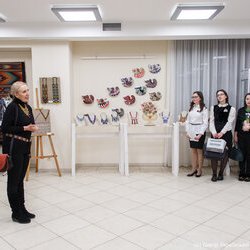 Відкриття VIІ Всеукраїнської виставки « Бісер : Вчора. Сьогодні. Завтра », 1 березня 2019 р.
