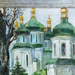 Автор : Ірина Діброва. Виставка живопису « Пейзажна Україна », 20.01 – 4.02.2017 року. 