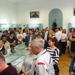 Відкриття виставки « Князі та гончарі : нові дослідження посаду давньоруського Вишгорода », 14 червня 2017 р.