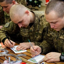 Екскурсія та майстер-клас для солдатів строкової служби Військової частини А2424, 4.12.2016 р.