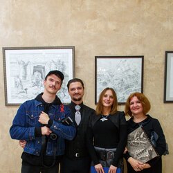 Відкриття виставки Михайла Заворотнього « Чорно-білі сни », 3 листопада 2017 р.