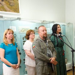 Відкриття виставки « Князі та гончарі : нові дослідження посаду давньоруського Вишгорода », 14 червня 2017 р.