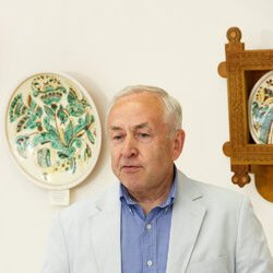 Володимир Шкуров на відкритті виставки « У вінку нев'янучих традицій », 20 червня 2017 р.
