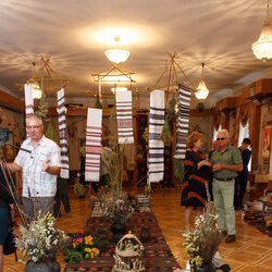 Відкриття виставки « Мистецтво одного села », Національний музей літератури, 8 вересня 2017 р. 