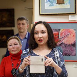 Відкриття виставки «Кольорове коло», 16 січня 2019 р.