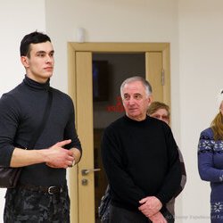 Відкриття виставки «Вишитий живопис Лідії Гончарук», 7 лютого 2018 р.
