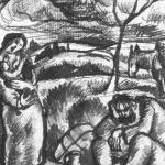 Л. Копельман. Втеча до Єгипту. 1930-і.пап., чорнило