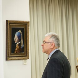 Відкриття виставки «Вишитий живопис Лідії Гончарук», 7 лютого 2018 р.
