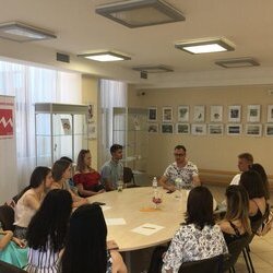 Фото з майстер-класу «Ведучий від А до Я»