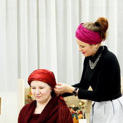 Майстер-клас «Традиційні головні убори українських жінок», 9.12.2016 р.