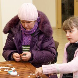Фото з майстер-класу «Новорічні іграшки з фетру», Інна Кливець