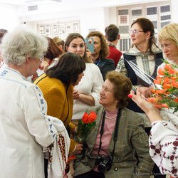 Відкриття виставки «Ірина Свйонтек. Життя присвячене мистецтву», 18 травня 2017 року