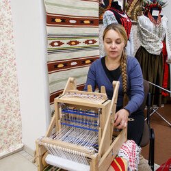 Валентина Ткач на відкритті виставки «Свято Врожаю-2017», 4 листопада 2017 р.