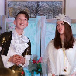 Фото з вистави «Попелюшка і новорічні дива», Театр Юного Актора. 18.12.2016 р.