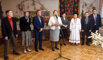 Відкриття виставки «Мистецтво одного села», Національний музей літератури, 8 вересня 2017 р. Відкриття виставки «Мистецтво одного села», Національний музей літератури, 8 вересня 2017 р.