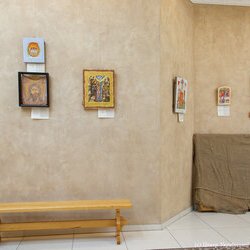 Сімейна іконописна майстерня «Небо на землі», Виставка сучасних ікон «Обличчям до чудес», 1 - 23.02.2019 р.