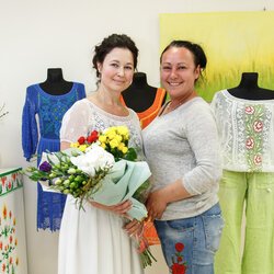Відкриття виставки «Нитка, що стала палітрою…», 18 травня 2018 р.