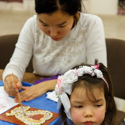 Фото з майстер-класу із виготовлення листівки з природних матеріалів, Анастасія Горобець