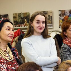 Поетично-вишитий вечір Інни Залізнюк. 16.12.2016 р.