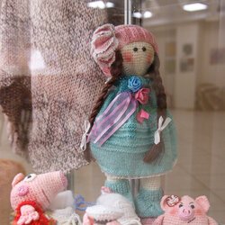 Майстер: Тетяна Васильєва, ІІІ Всеукраїнська виставка в'язання «Тепла осінь», 1 - 31.10.2018 р.