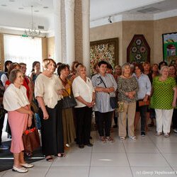 Відкриття виставки «Геометрія кольорів», 3 вересня 2018 р.