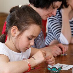 Фото з майстер-класу із виготовлення з бісеру браслету, Наталія Артюхова