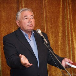 Володимир Панченко на презентації книги «Святослав Гординський на тлі доби», 15 червня 2017 р.