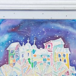 Майстер: Тетяна Петенко. VI Свято Новорічної Іграшки, 3 - 30.12.2016 р.