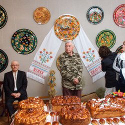 Відкриття виставки «Мистецтво одного села», Національний музей літератури, 8 вересня 2017 р. 