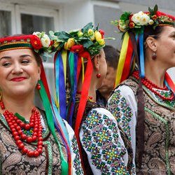 Відкриття виставки «Мистецтво одного села», Національний музей літератури, 8 вересня 2017 р. 
