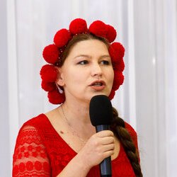 Лада Лузіна на відкритті VI Свята Новорічної Іграшки, 3.12.2016 р.