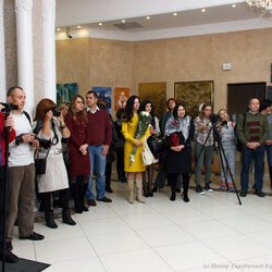 Відкриття виставки «Ukrainian art is the Best», 1.11.2016 р.