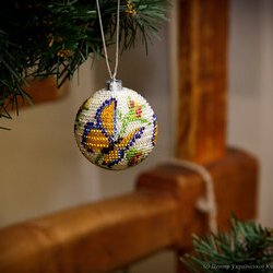 Майстер: Анастасія Таранюк. VI Свято Новорічної Іграшки, 3 - 30.12.2016 р.