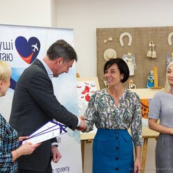 Відкриття виставки «В душі я літаю», 23.12.2016 р.