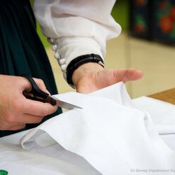 Майстер-клас «Крій традиційної жіночої сорочки. З'єднувальні шви», 11.11.2016 р.