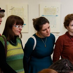 Відкриття виставки «Філософія каліграфії», 12 січня 2018 р.