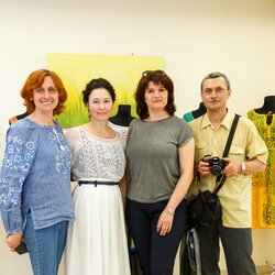 Відкриття виставки «Нитка, що стала палітрою…», 18 травня 2018 р.