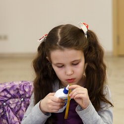 Фото з майстер-класу із виготовлення ангела з соломи, Ольга Денисюк