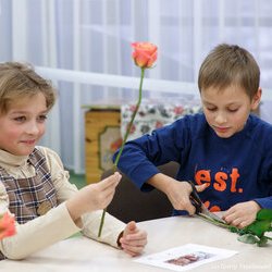 Фото з майстер-класу «Основи різдвяної та новорічної флористики», Інститут шляхетних дівчат