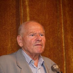 Микола Жулинський на презентації книги «Святослав Гординський на тлі доби», 15 червня 2017 р.