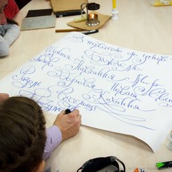 Фото з лекції та майстер-класу «Новорічна Феєрія» від Валерія Лейка