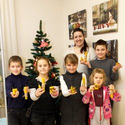 Фото з майстер-класу «Виготовлення різдвяної свічки», Юлія Шкурлатович