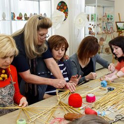 Фото з майстер-класу «Птаха з соломи», Ольга Сахно