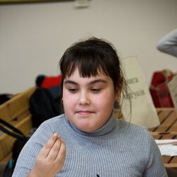 Фото з майстер-класу зі створення новорічної іграшки-янгола, що здійснює бажання, Наталія Тонкаль