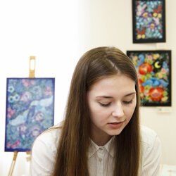 Відкриття виставки «Сонячний Великдень-2017», 8 квітня 2017 року