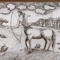 Автор: Андрій Гумега, Виставка «Кольорове коло», 16.01 - 02.02.2019 р.
