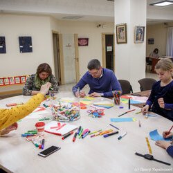 Фото з майстер-класу зі створення листівок-щасливок