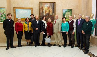 Відкриття виставки «На рідній на своїй землі...», 28.11.2016 р.